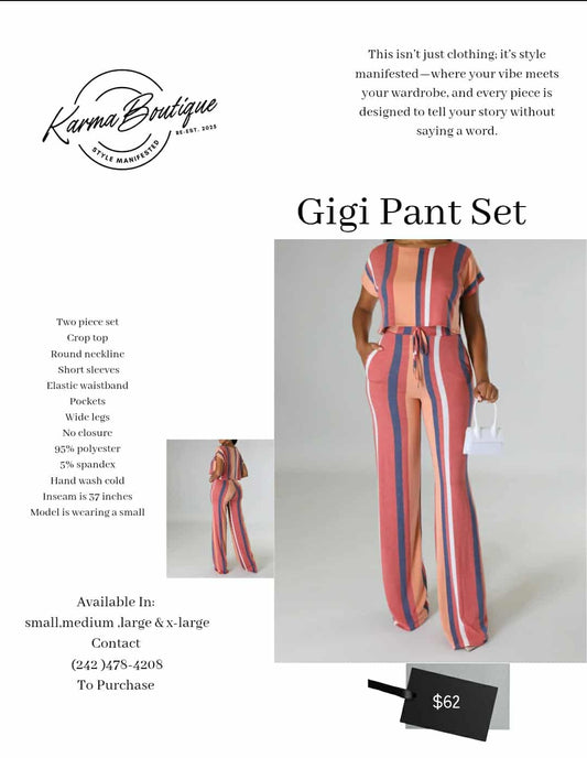 The Gigi Pant Set
